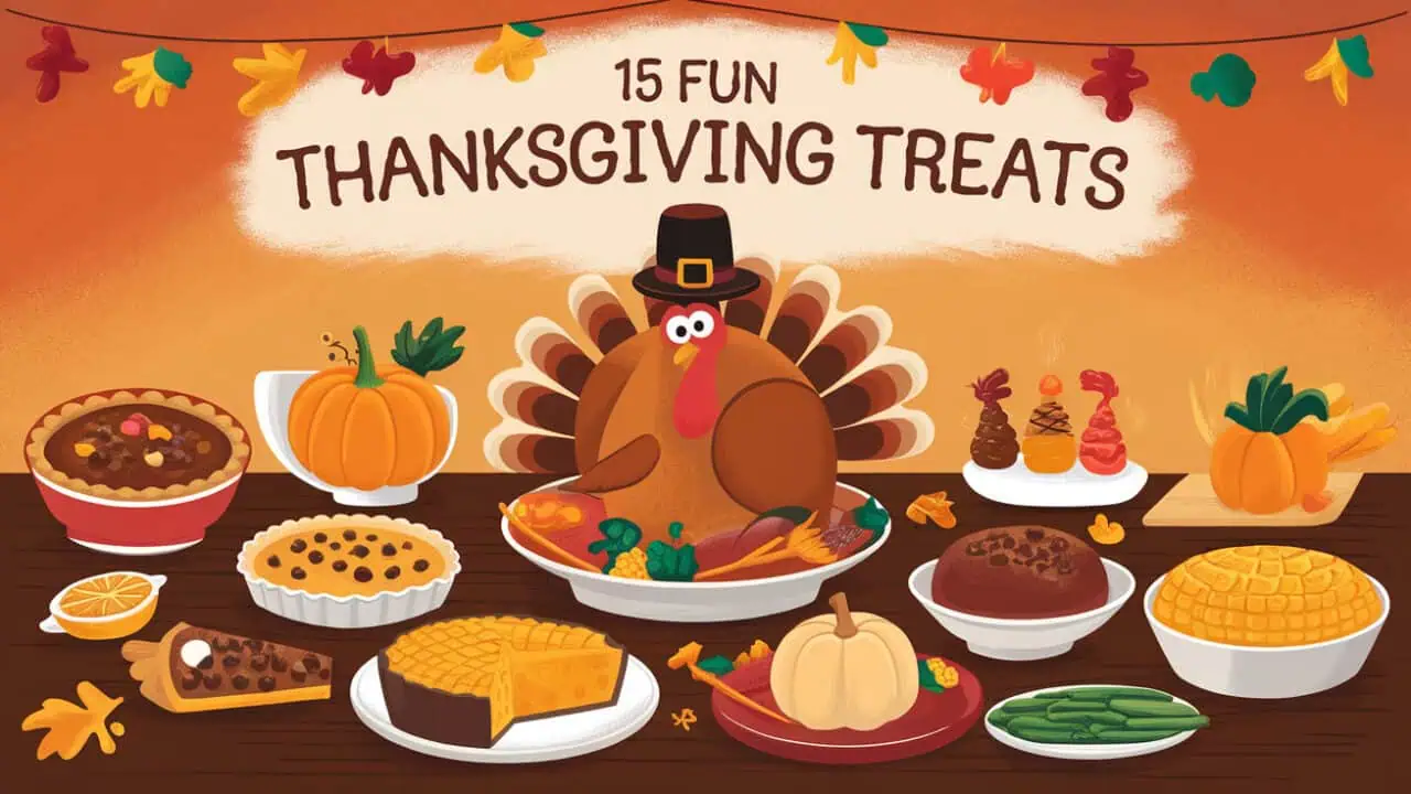 15 Fun Thanksgiving Treats - Thanksgiving is a time for gathering, sharing, and indulging in the season's most delightful flavors. While the holiday is centered around the grand feast, it's the sweet treats that truly capture the magic for kids.