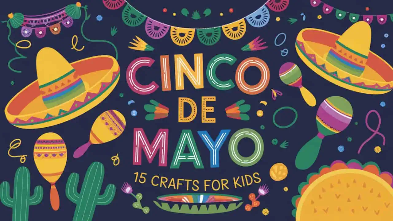 15 Fun and Easy Cinco de Mayo Crafts For Kids