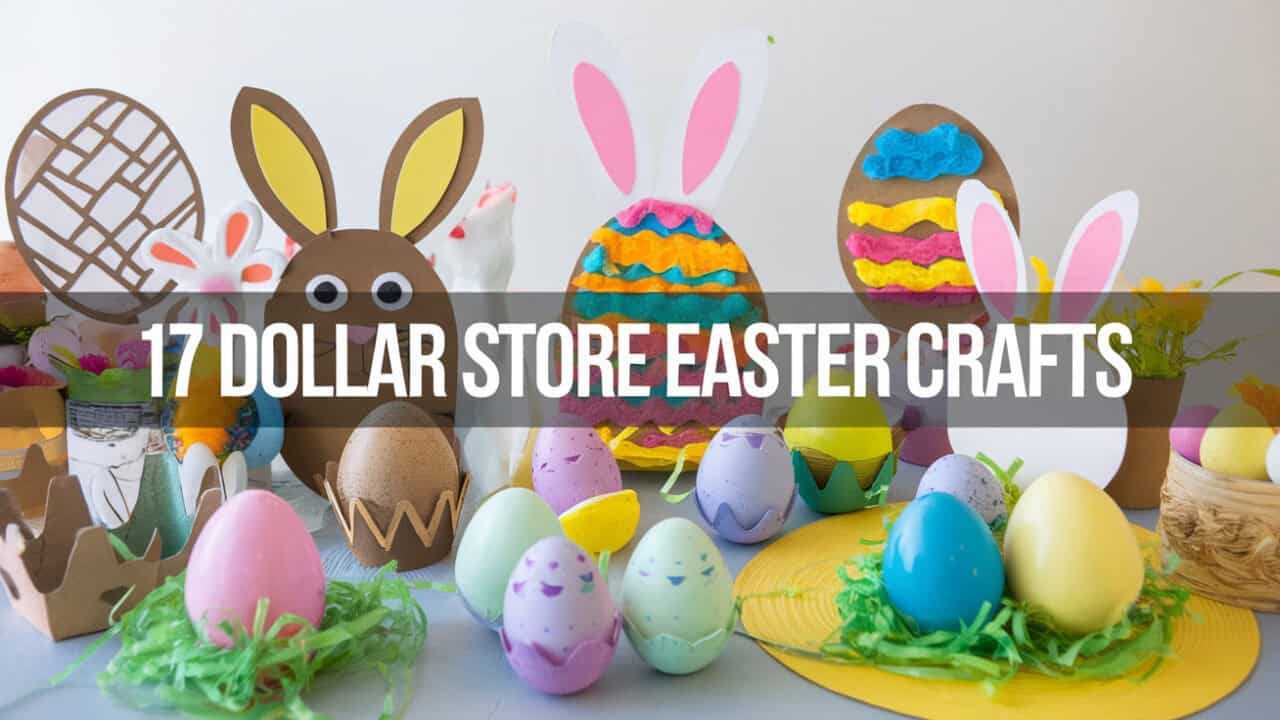 17 Adorable Dollar Store Easter Crafts