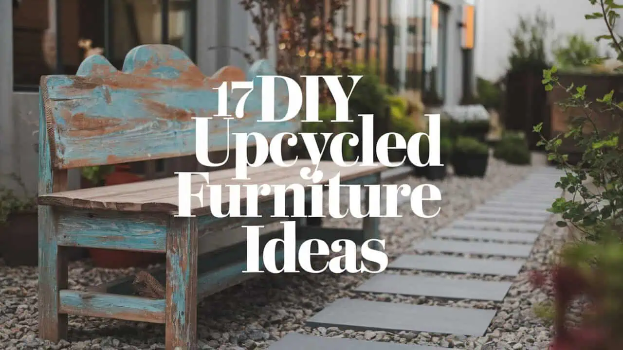 17 DIY Upcycled Furniture Ideas