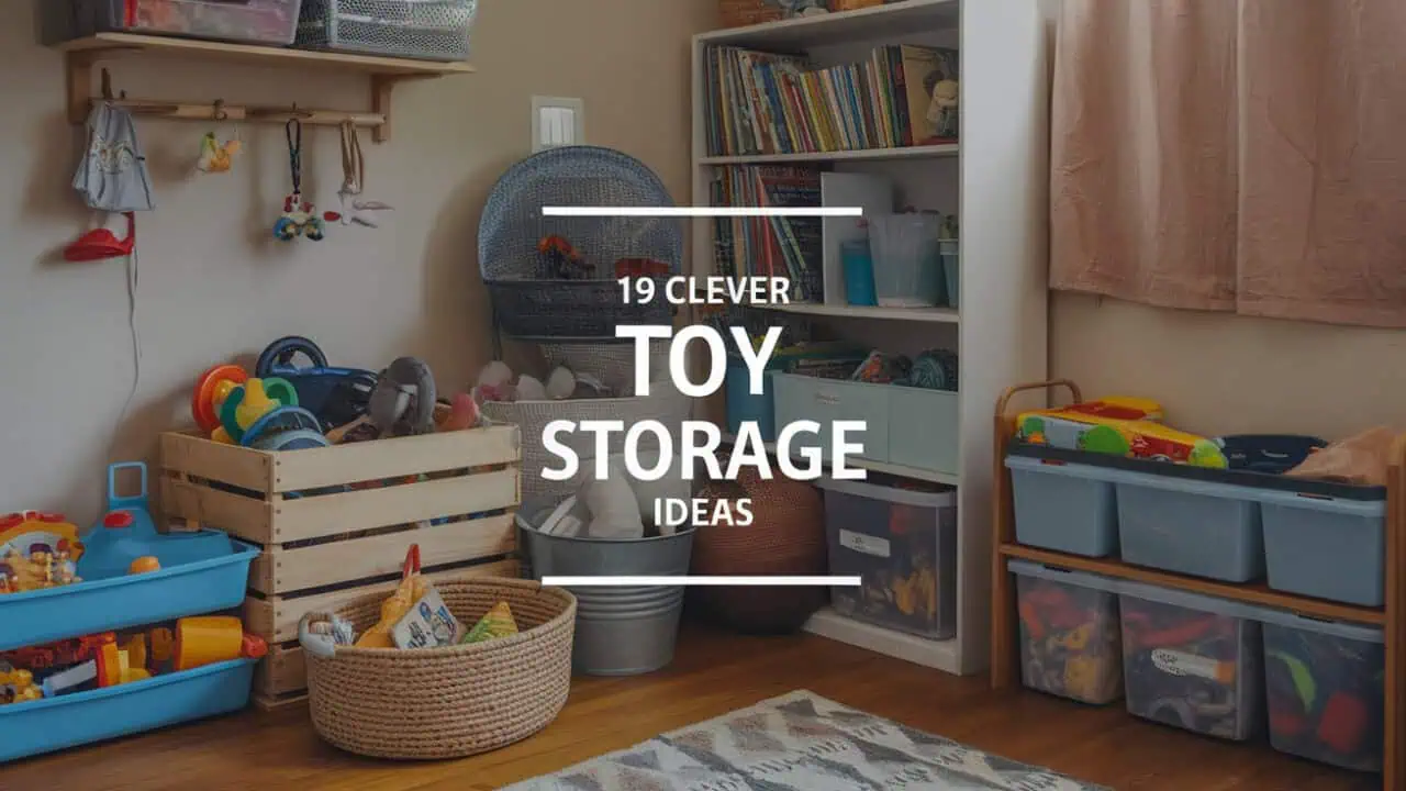 19 Clever Toy Storage Ideas