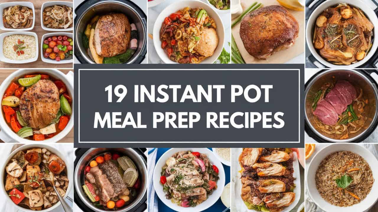 19 Delicious Instant Pot Meal Prep Recipes - Meal Prep Instant Pot Recipes are a game-changer for anyone looking to save time in the kitchen while ensuring that every meal is both nutritious and delicious. Whether you're a busy professional, a parent juggling multiple responsibilities, or simply someone who wants to make healthier eating choices, these recipes are designed to simplify your meal prep routine.