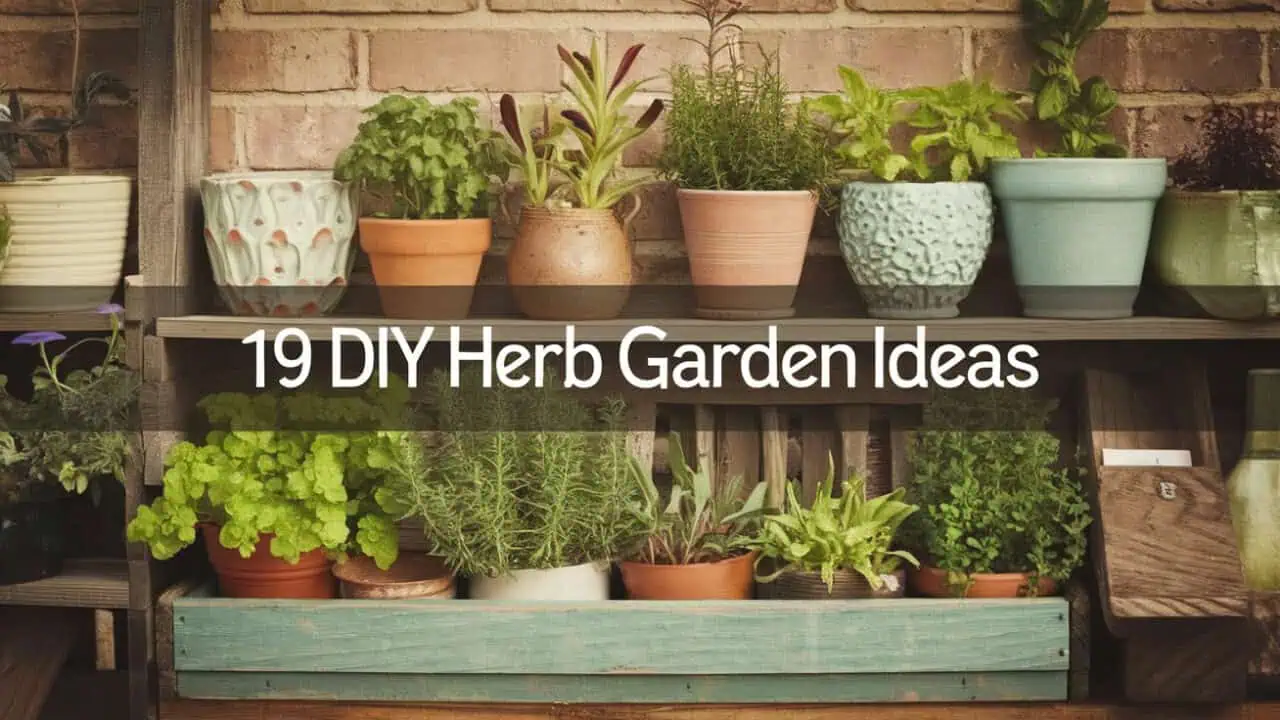 19 Simple DIY Herb Garden Ideas 1 - Growing your own herb garden can be a rewarding and practical way to enhance your home cooking, while also adding a touch of green to your living space. Whether you have a sprawling backyard or just a small balcony, there’s a DIY herb garden idea that’s perfect for you.