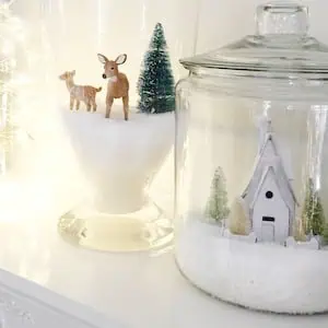 1 Christmas Village Jars 9