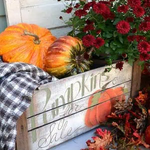 1 handpainted pumpkin crate vertical title