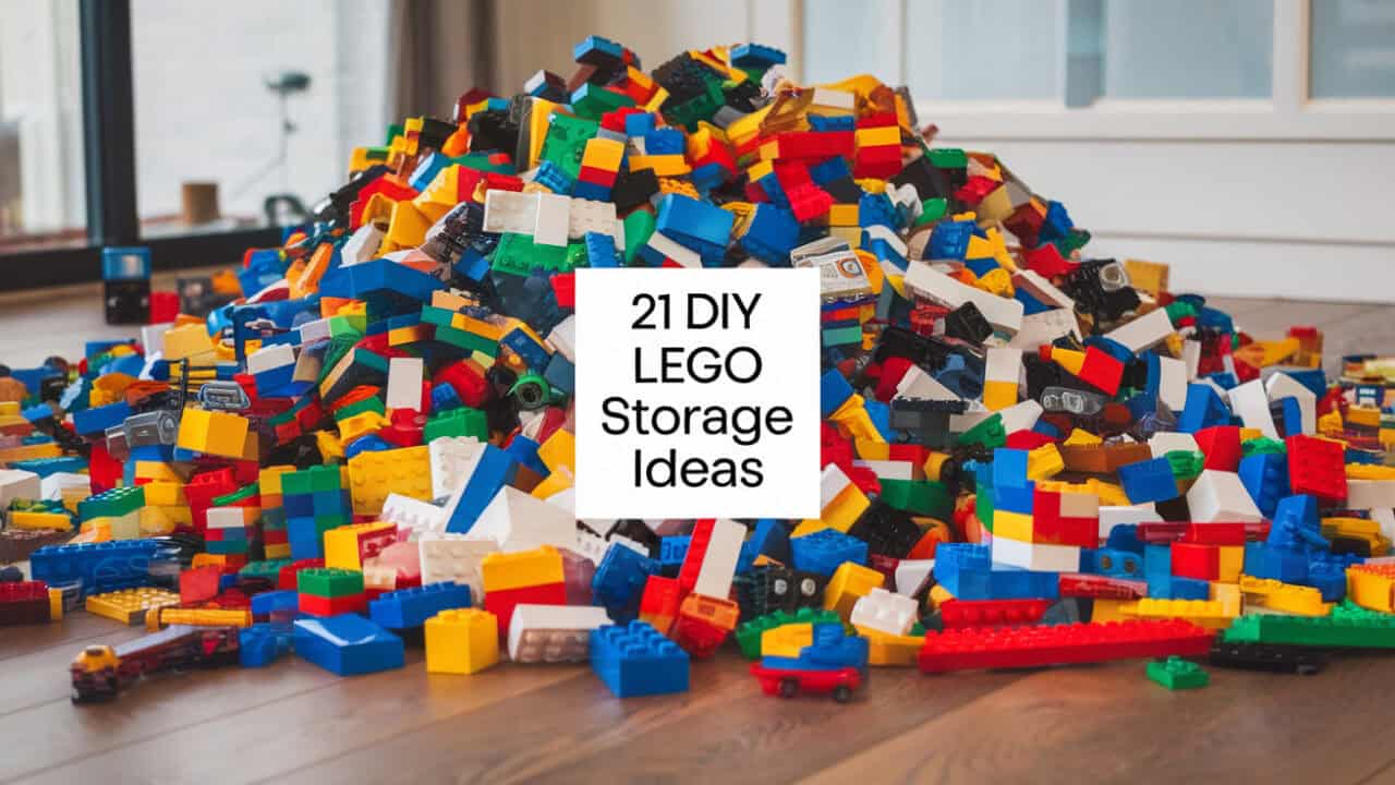 21 DIY LEGO Storage Ideas