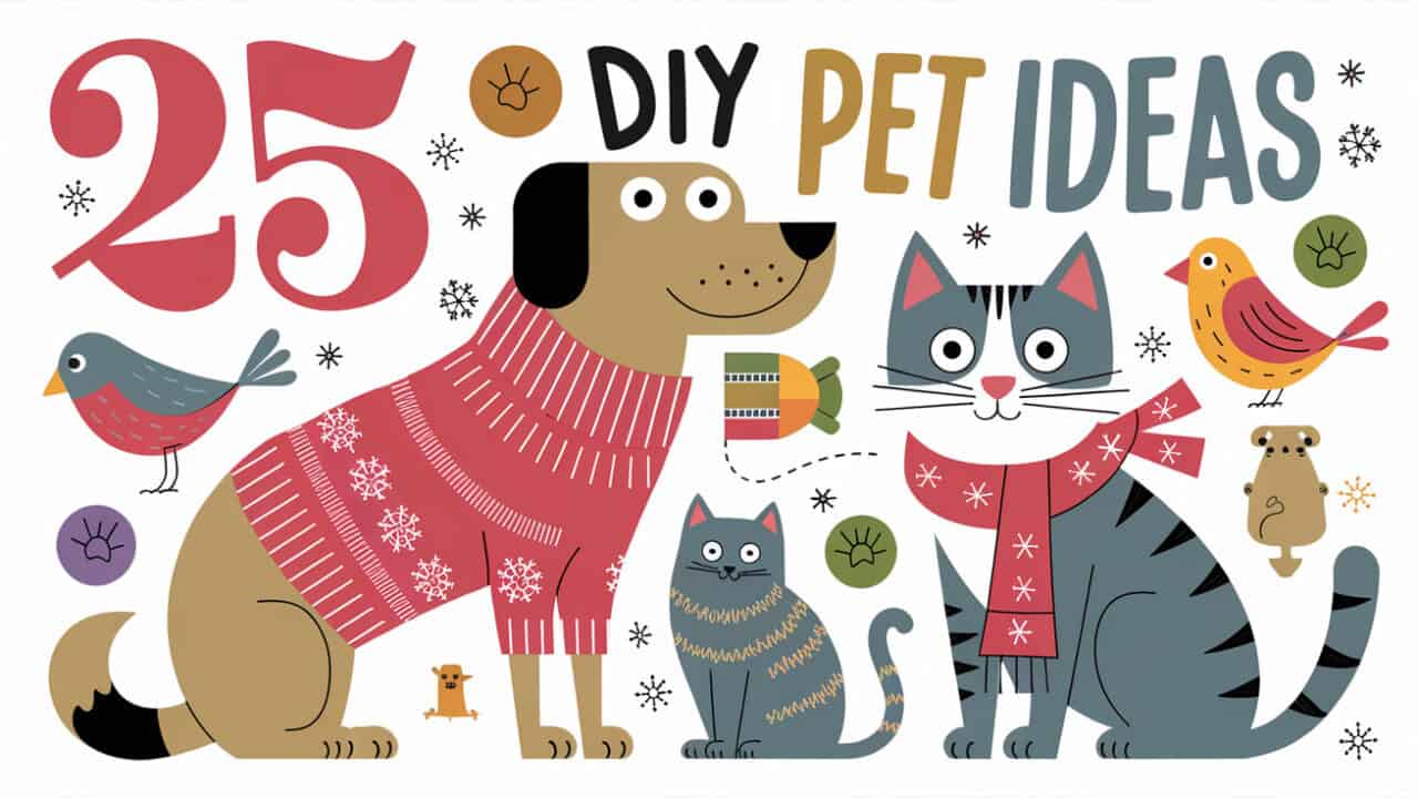 25 Cute DIY Pet Ideas For a Fun and Creative Experience