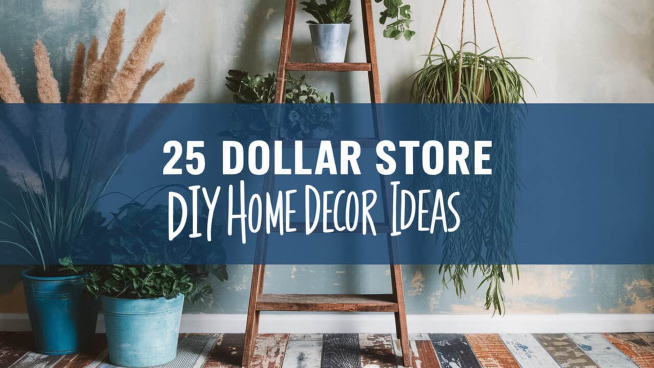 25 Cute Dollar Store DIY Home Decor Ideas