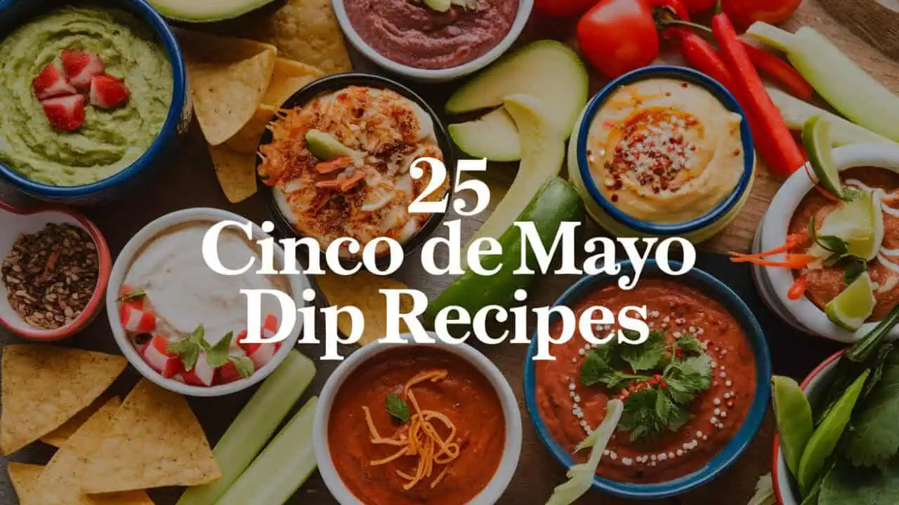 25 Tasty Cinco De Mayo Dip Recipes 1 - When it comes to Cinco de Mayo celebrations, having the best party dip appetizer recipes can elevate your gathering from ordinary to extraordinary. Cinco de Mayo is a day filled with vibrant flavors, and there's no better way to kick off the festivities than with a spread of delicious dips that your guests will love.