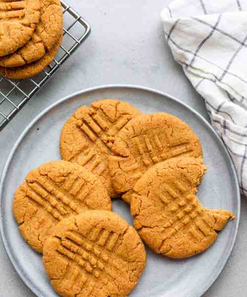 3 Ingredient Peanut Butter Cookies 10