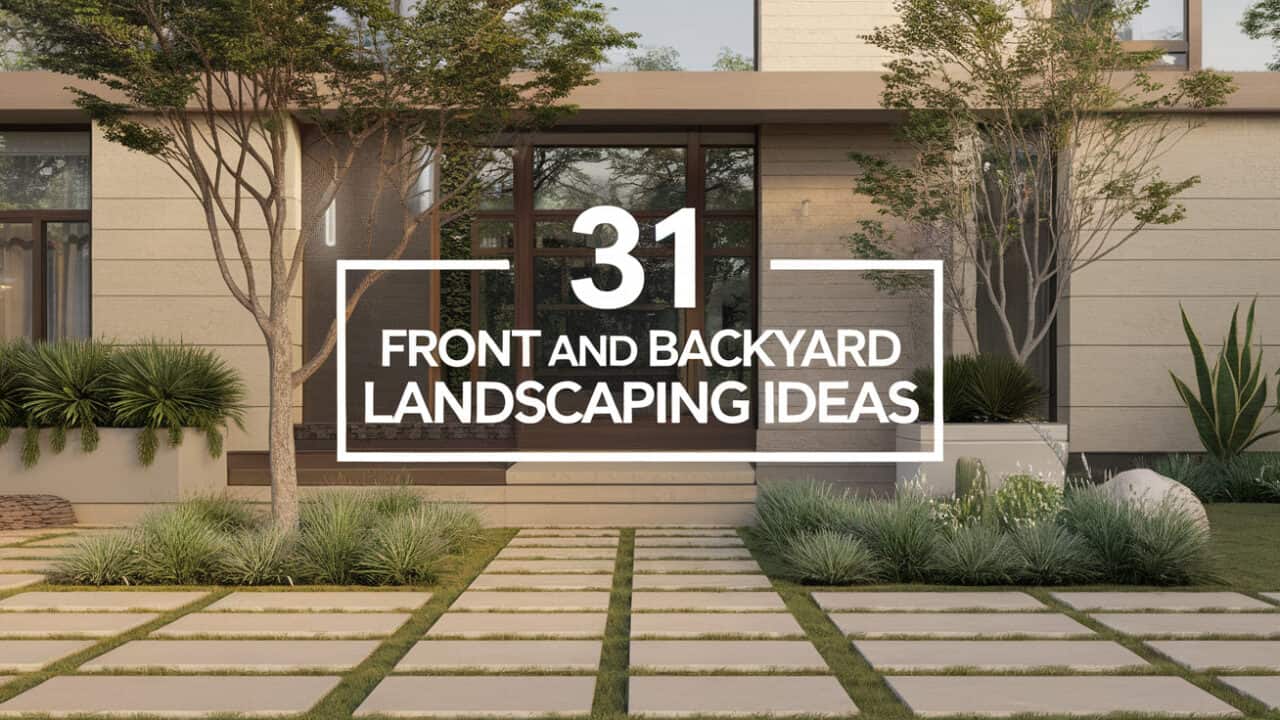 31 Beautiful Front and Backyard Landscaping Ideas