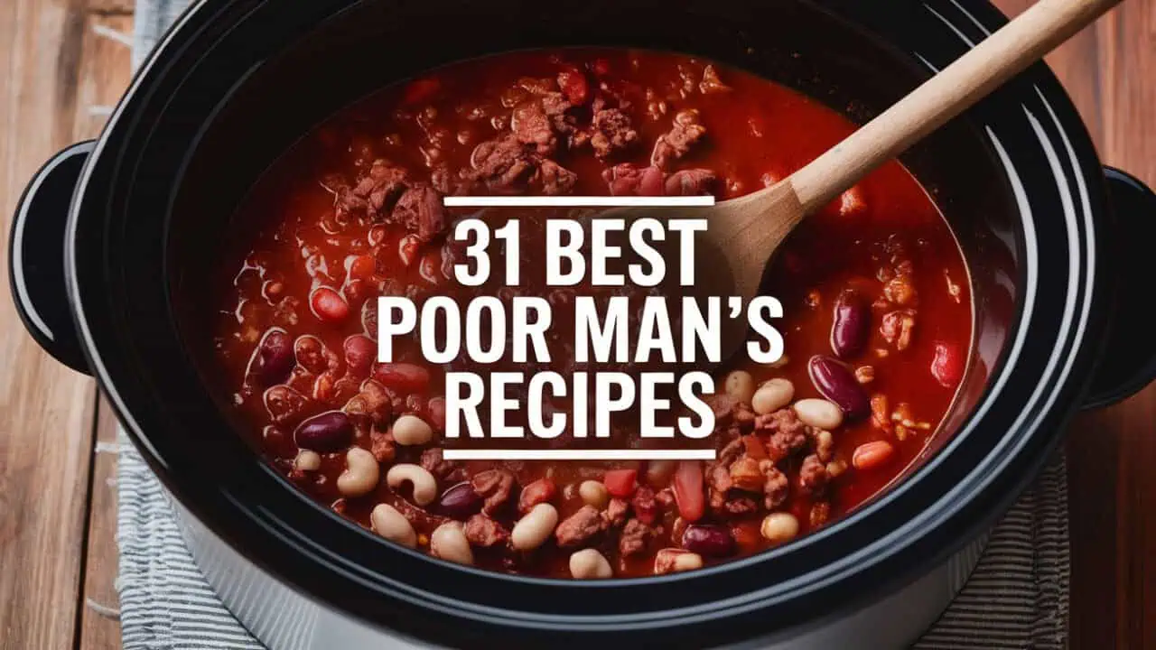 31 Best Poor Mans Recipes - In times when every penny counts, simple yet satisfying meals can make all the difference. Whether you’re stretching the budget for the week or simply looking for comforting dishes that don’t break the bank, poor man’s recipes offer a world of possibilities. These dishes are not just about saving money; they’re about creating delicious meals with humble ingredients that are likely already in your pantry.