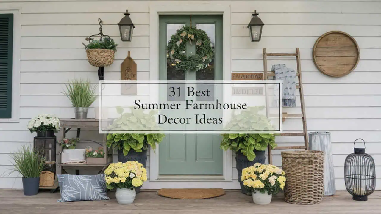 31 Best Summer Farmhouse Decor Ideas