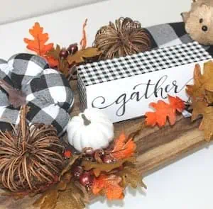 Buffalo Plaid Fall Decor ideas