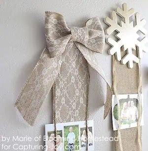 Christmas Card Holder DIY