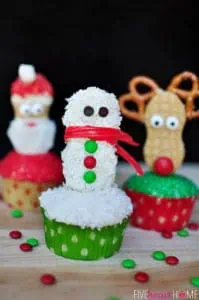 Christmas Cupcake Toppers