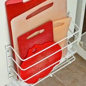 Cutting Board Storage - Living in a small space requires creativity and smart solutions to keep things tidy and functional. Whether you're in a cozy apartment, a tiny home, or just dealing with limited storage, organization is key to making the most out of every square foot. But organizing a small space doesn't have to be expensive.