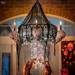 Skeleton Chandelier