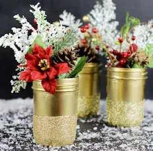 DIY Mason Jar Vases