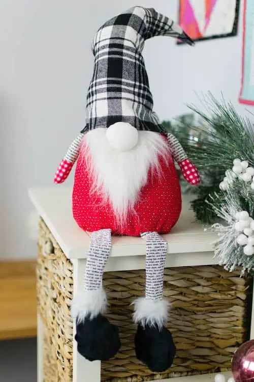 Free Sewing Pattern for Gnome