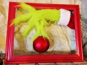 grinch picture frame