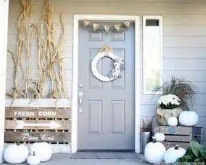 Neutral Fall Front Porch