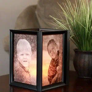 Picture Frame Luminaries 4