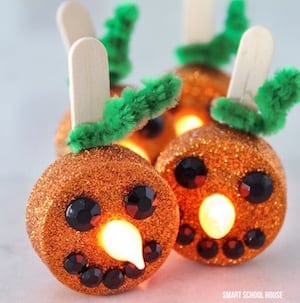 Tea Light Pumpkins 1