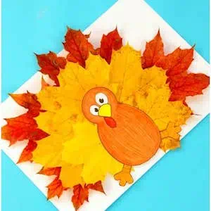 Turkey Leaf Craft