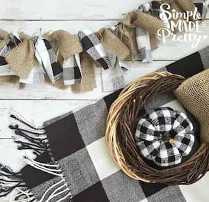 buffalo plaid check decor