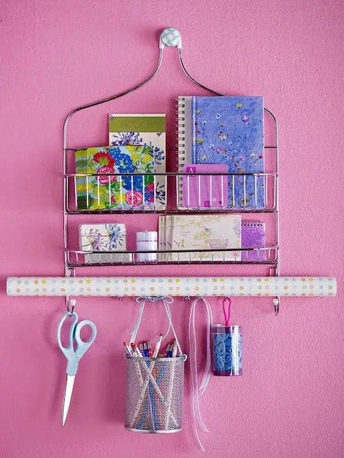 craft supply organization diy hack shower caddy - Crafting is a joyful expression of creativity, but it comes with the challenge of organizing an ever-growing collection of supplies. For those who love to craft, keeping everything tidy and accessible is essential.