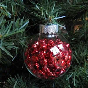 fillable gift ornaments