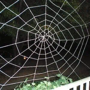 giant yarn spiderweb