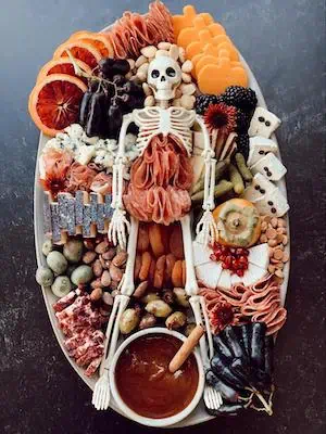 halloween charcuterie board party food idea