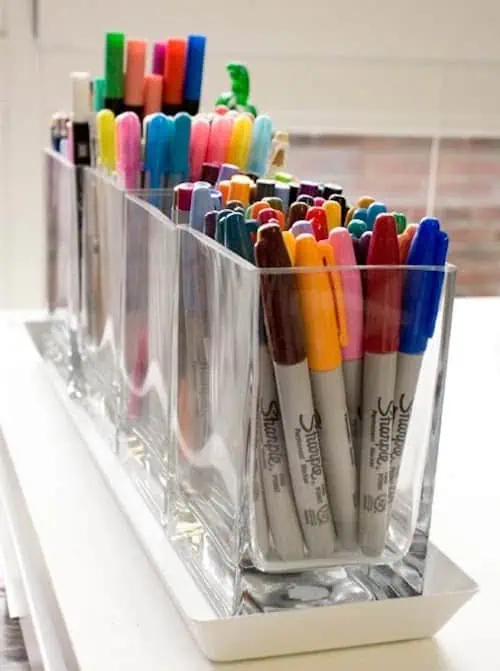 pens 1 - Crafting is a joyful expression of creativity, but it comes with the challenge of organizing an ever-growing collection of supplies. For those who love to craft, keeping everything tidy and accessible is essential.