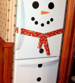 snowman fridge