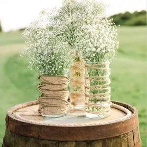 twine wedding centerpiece - DIY Rustic Wedding Ideas are the perfect way to bring a sense of warmth, charm, and personalized touches to your special day. Whether you're planning a countryside celebration or simply want to incorporate the beauty of natural elements into your event, rustic wedding themes offer a timeless appeal that resonates with many couples.